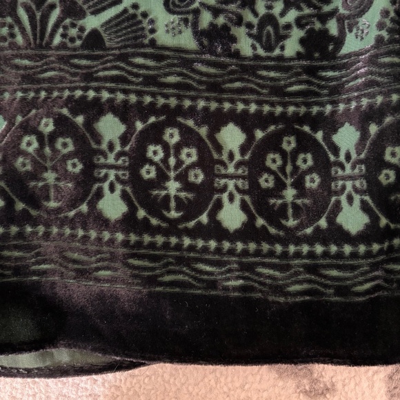 Black and Green Shift Dress- Max Studio - Picture 5 of 8